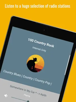 Country Music Radio android App screenshot 3