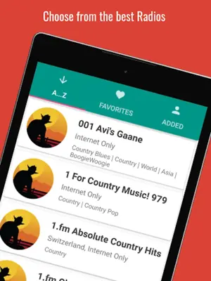 Country Music Radio android App screenshot 4